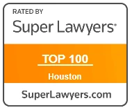 Benny Agosto Jr Super Lawyers Top 100 Houston Award