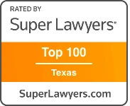 Benny Agosto Super Lawyers Top 100 in Texas Award