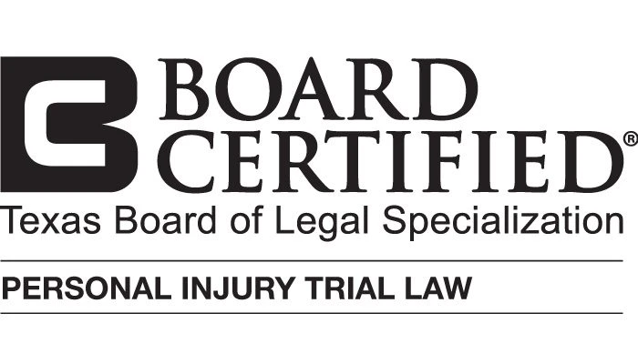 Board Certified: Texas Board of Legal Specialization award.
