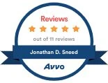 Avvo - 5 star reviews. Jonathan Sneed.
