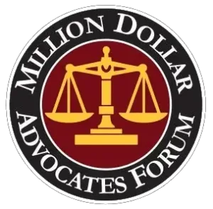 Million Dollar Advocates Forum Trial Attorney Award