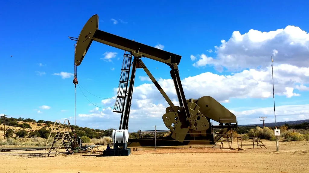 Texas oil field.